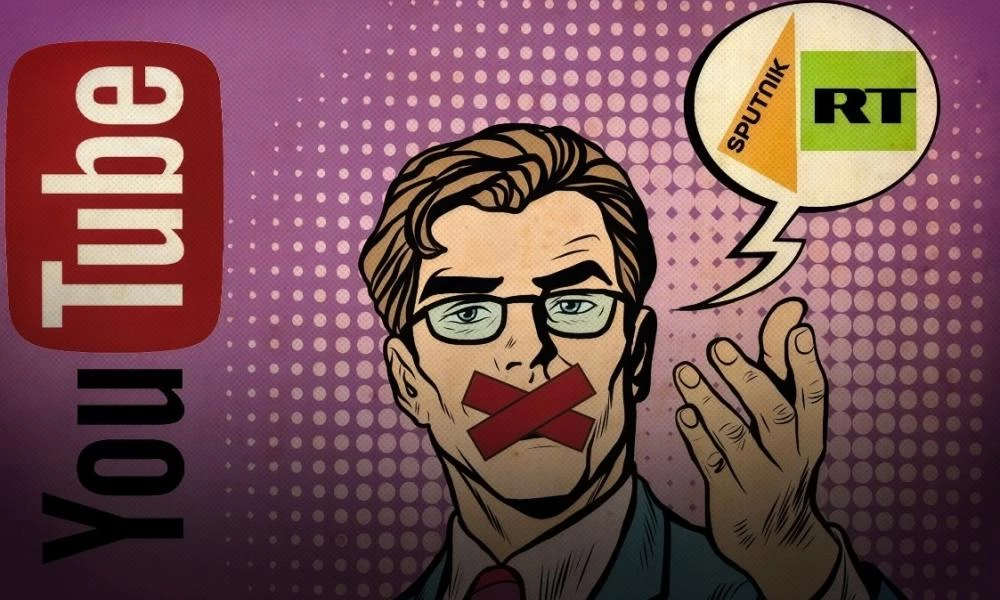 Πόλεμος στην Ουκρανία: Το Youtube μπλόκαρε τα κανάλια του RT και του Sputnik